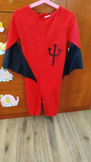 Disfraz Diablo Niño Rojo Negro