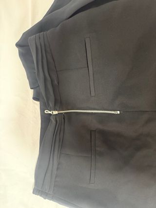 Falda pantalón negra talla M