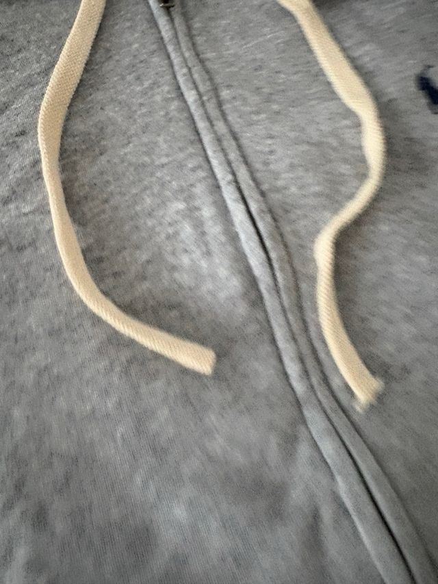 Sudadera Polo Ralph Lauren gris con cremallera