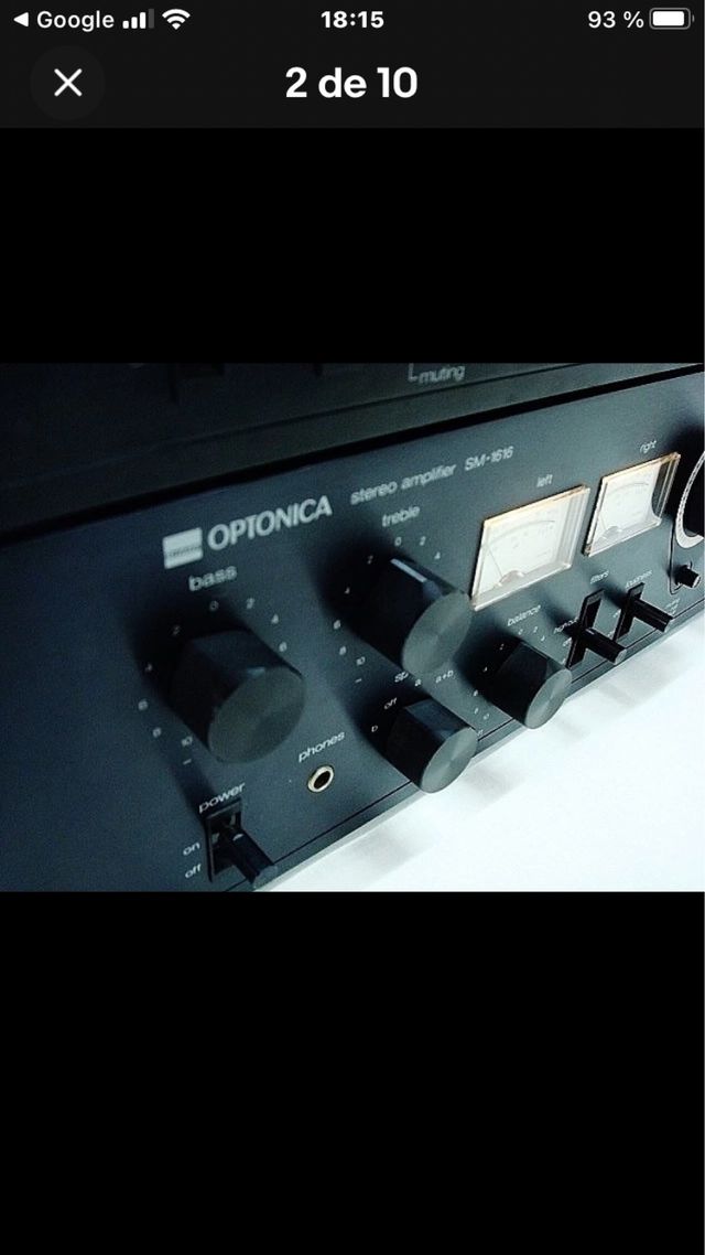 Amplificador Optonica SM-1616 Alta Gama
