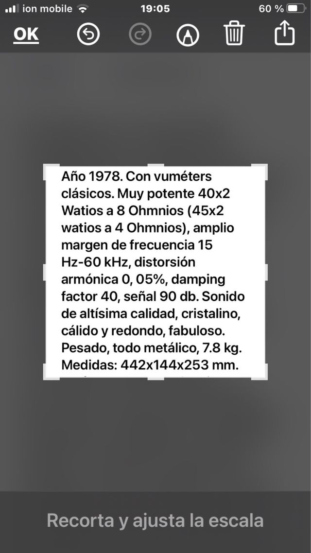 Amplificador Optonica SM-1616 Alta Gama