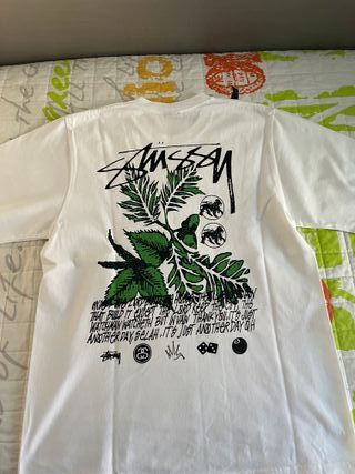 Camiseta Stussy Blanca