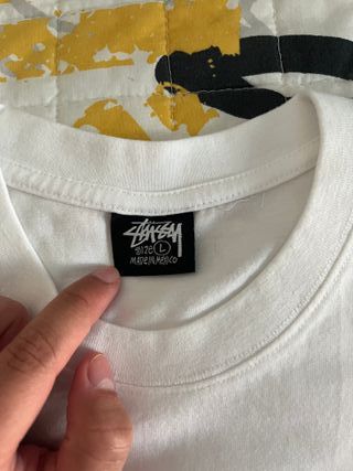 Camiseta Stussy Blanca