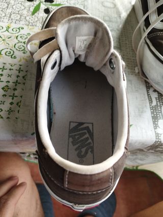 Zapatillas Vans Mujer Talla 38 Marrones