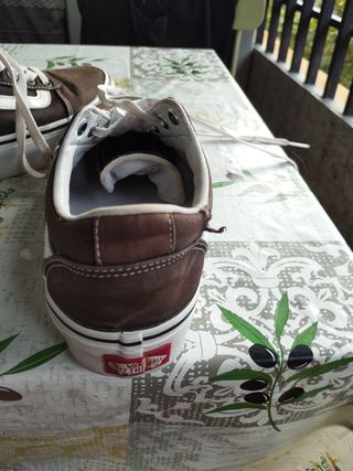 Zapatillas Vans Mujer Talla 38 Marrones