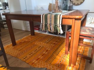 Mesa de comedor extensible madera