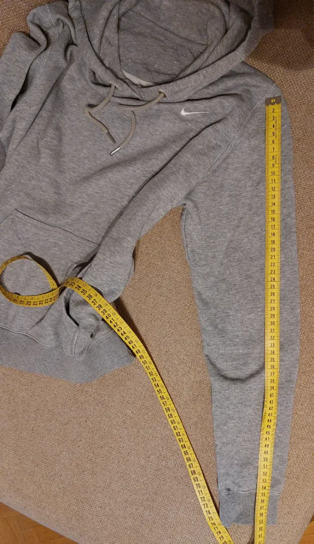 Sudadera Nike Gris Unisex