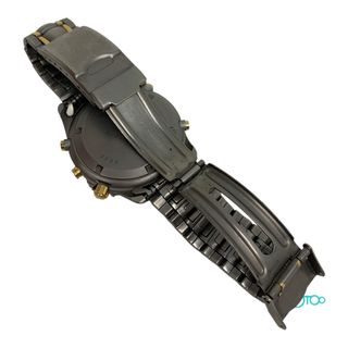 Reloj Lotus Titanio Cronógrafo Alarma Dorado