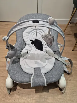 Hamaca Bebé Chicco Hoopla Gris