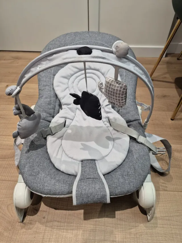 Hamaca Bebé Chicco Hoopla Gris