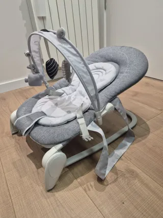 Hamaca Bebé Chicco Hoopla Gris