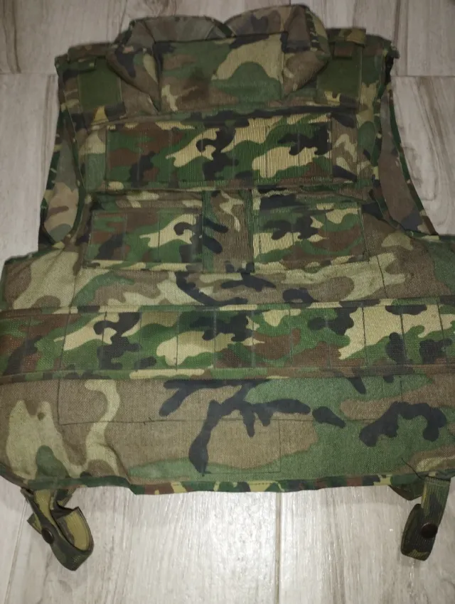 Chaleco táctico camuflaje Talla P