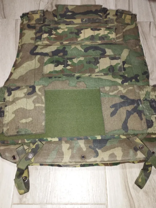 Chaleco táctico camuflaje Talla P