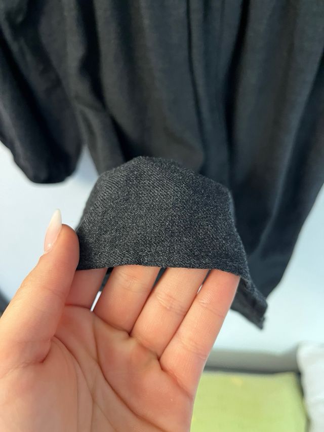 Vestido gris Pull&Bear talla XS