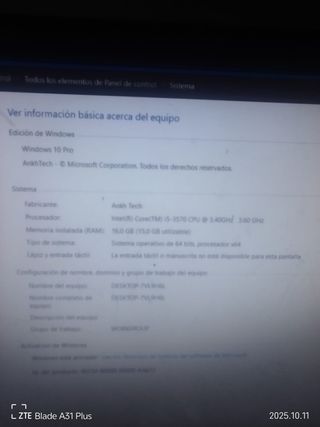 PC Ankh Tech Intel Core i5 Windows 10 Pro