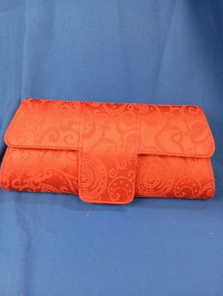 Conjunto fiesta rojo: zapatos t.36 + bolso