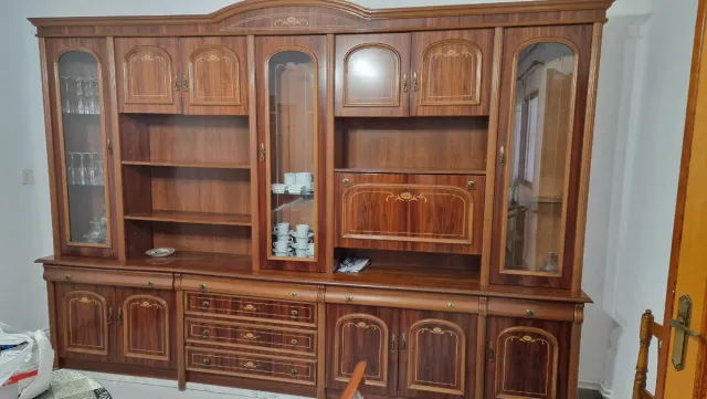 Conjunto muebles comedor clásicos madera