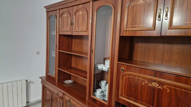 Conjunto muebles comedor clásicos madera