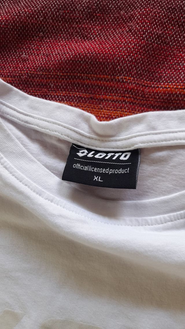Camiseta Lotto Blanca Talla XL