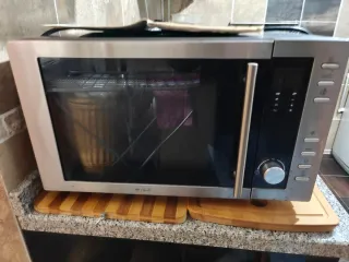 Horno Microondas Grill BLUEsky Acero Inoxidable