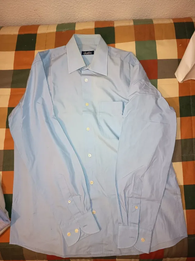 Camisa Dustin Hombre color azul 