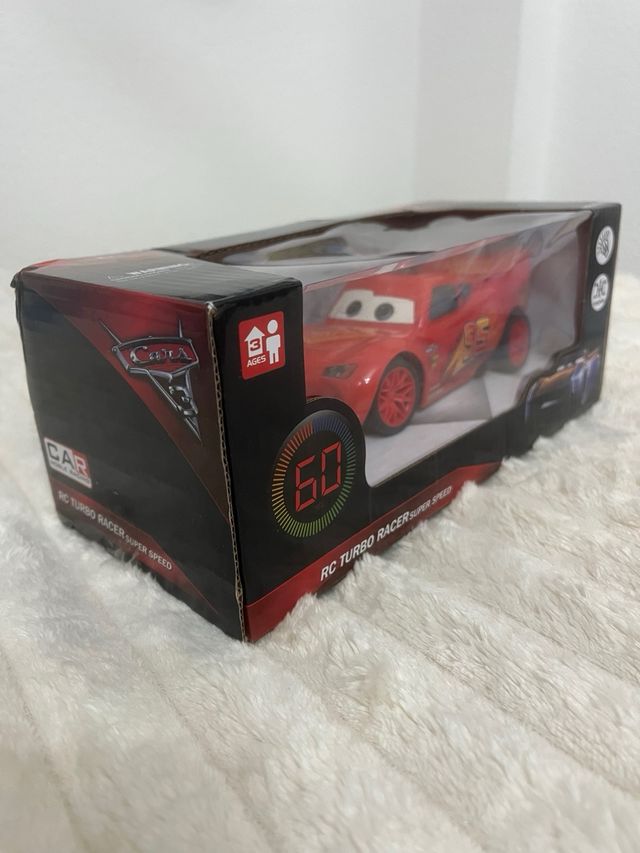 Lote Rayo McQueen RC + 12 coches Cars
