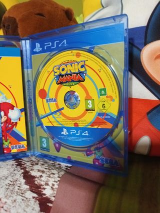 Juego Sonic Mania Plus PS4 Sega