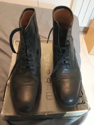 Botas G-Star RAW Piel Negra