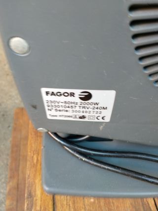 Calefactor Fagor