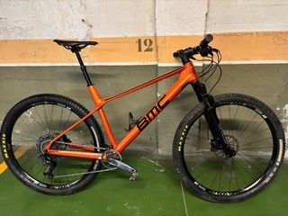 Bicicleta BMC Carbono MTB Naranja