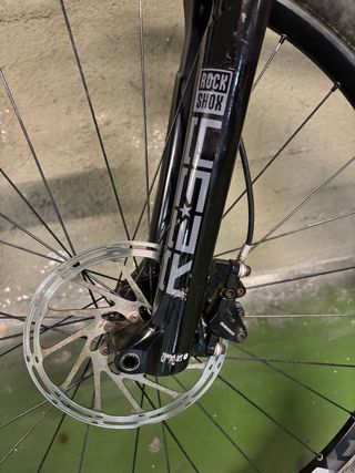 Bicicleta BMC Carbono MTB Naranja