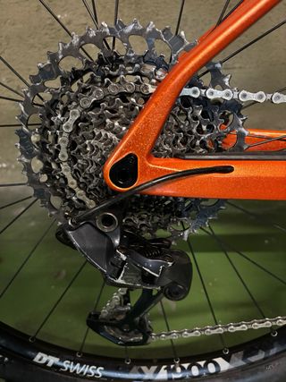 Bicicleta BMC Carbono MTB Naranja