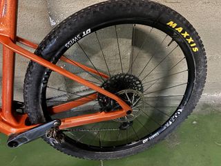 Bicicleta BMC Carbono MTB Naranja