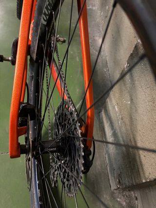 Bicicleta BMC Carbono MTB Naranja