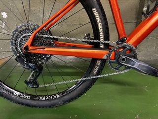 Bicicleta BMC Carbono MTB Naranja