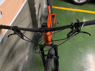 Bicicleta BMC Carbono MTB Naranja