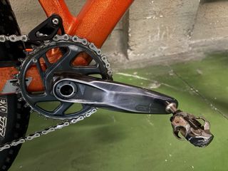 Bicicleta BMC Carbono MTB Naranja
