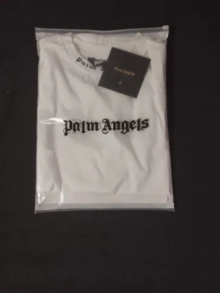 Camiseta Palm Angels Blanca Talla S nueva