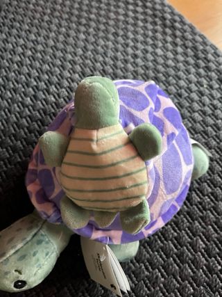 Peluche Tartaruga con Cucciolo Viola