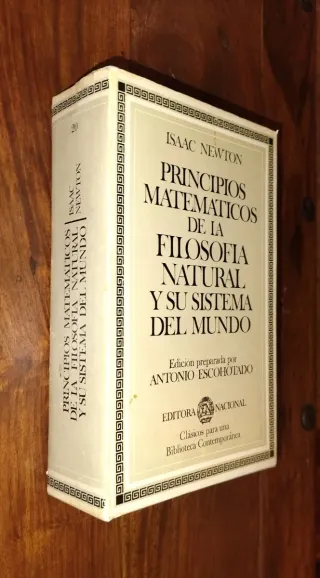 Newton-Escohotado.Principios matemáticos filosofía