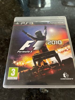 Lote F1 completo PS3 (5 juegos con manual y disco