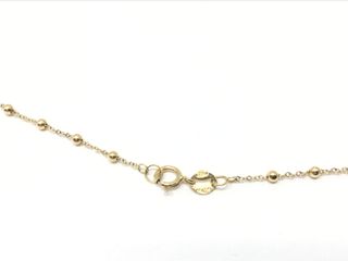 collar oro 18k 22.5cm