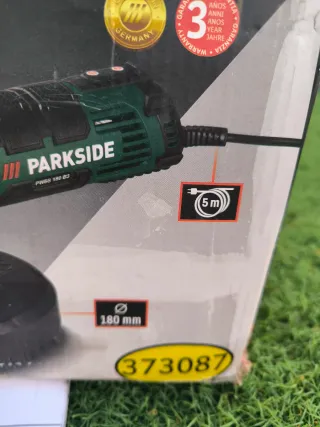 Lijadora de pared Parkside con accesorios