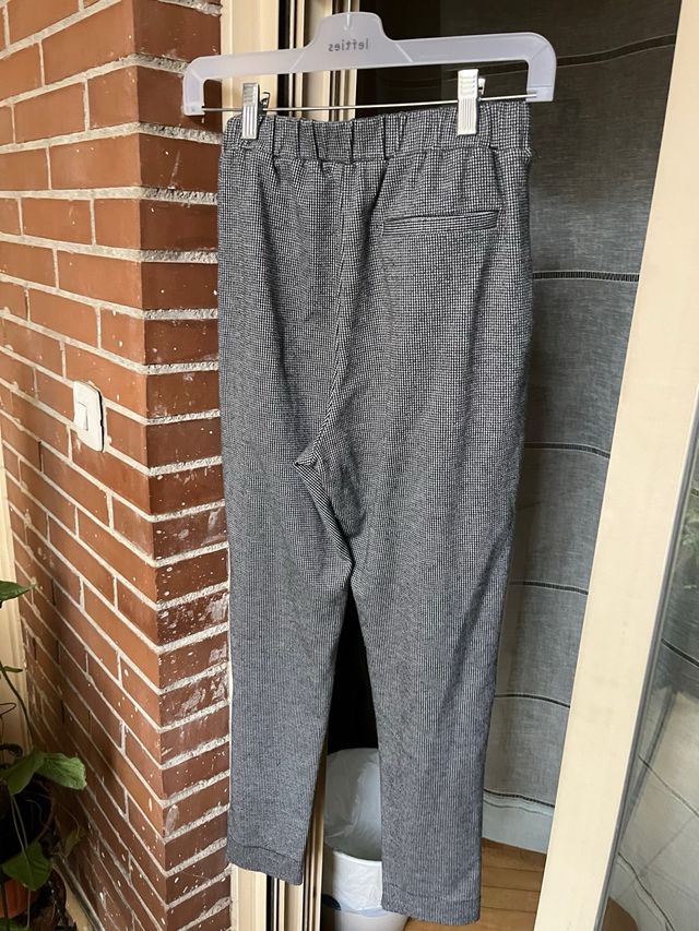 Pantalones cuadros Pull&Bear talla S