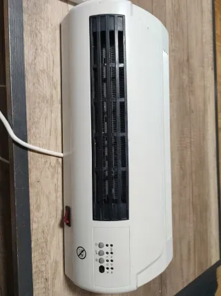 Calefactor pared con mando a distancia