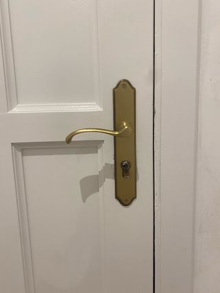 Juego Manillas Bronce Oscuro Puerta