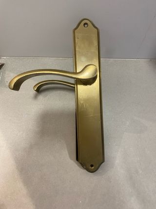 Juego Manillas Bronce Oscuro Puerta