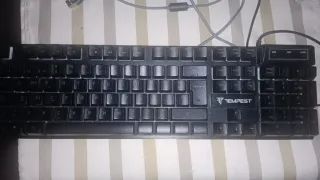 Teclado Gaming Tempest Negro