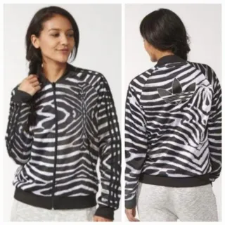 M Chaqueta Adidas Originals Supergirl Zebra