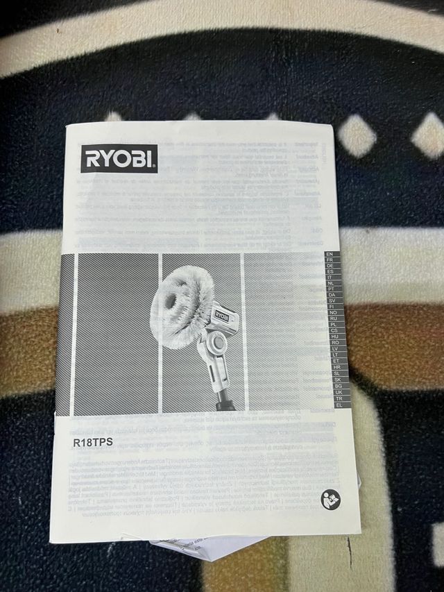 Cepillo Motorizado Telescópico RYOBI 18V One+